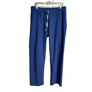 FIGS Technical Collection blue scrub pants medium